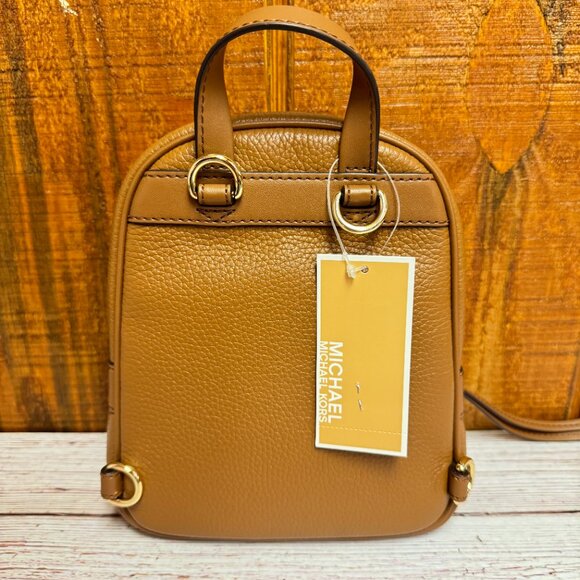 MICHAEL KORS Elliot Extra Small Leather Convertible Messenger Backpack - Picture 2 of 5